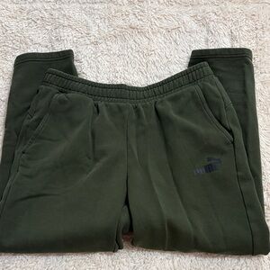 Puma Olive Joggers